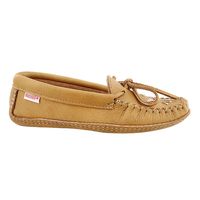 Womens 7463 Leather Sole SoftMocs - Tan