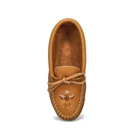 Womens 7463 Leather Sole SoftMocs - Tan