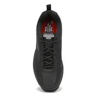 Mens Dighton Sr Slip Resistant Wide Sneaker - Black