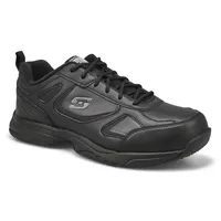 Mens Dighton Sr Slip Resistant Wide Sneaker - Black