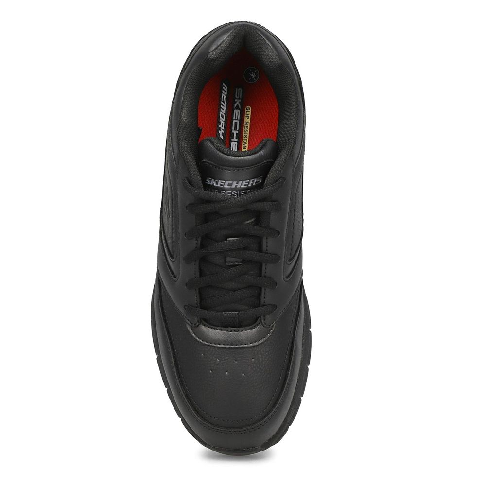 Mens Nampa Sr Slip Resistant Sneaker - Black