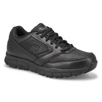 Womens Nampa Wyola Slip Resistant Sneaker - Black