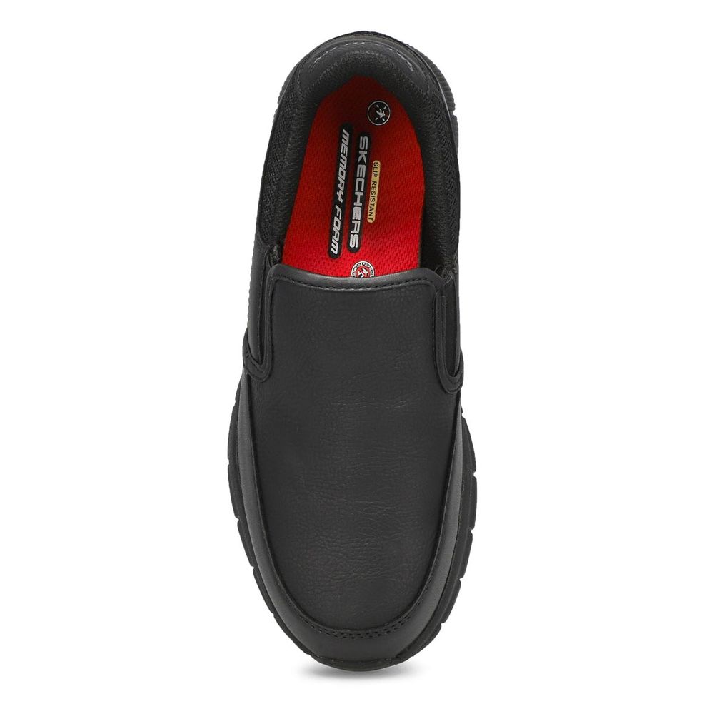 Womens Nampa Annod Slip Resistant Shoe - Black