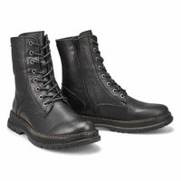 Womens Paloma 01 Waterproof Combat Boot - Black