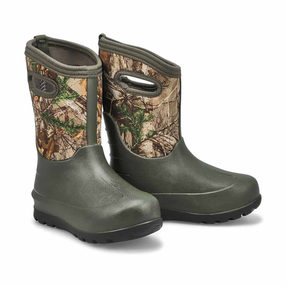 Boys Neo Classic Real Tree Waterproof Boot - Camo