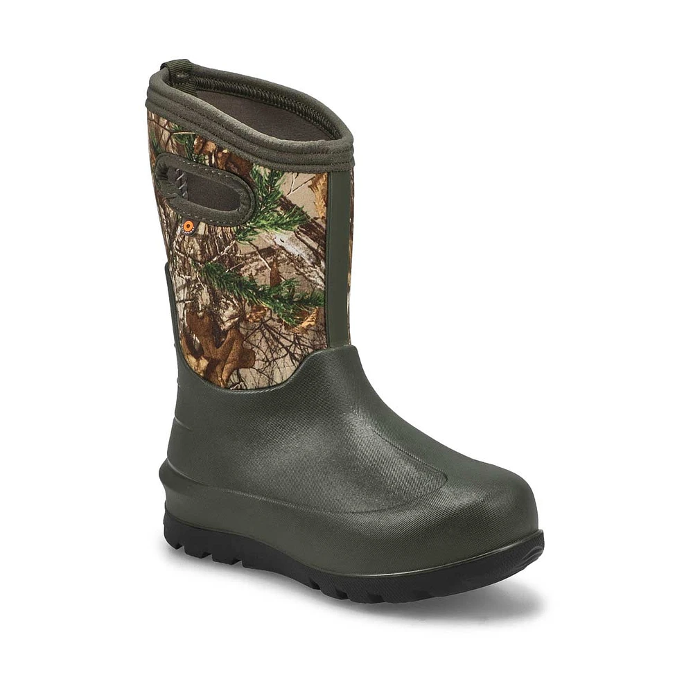 Boys Neo Classic Real Tree Waterproof Boot - Camo