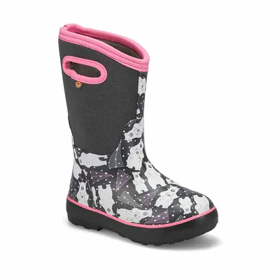 Girls Classic II Bears Waterproof Boot