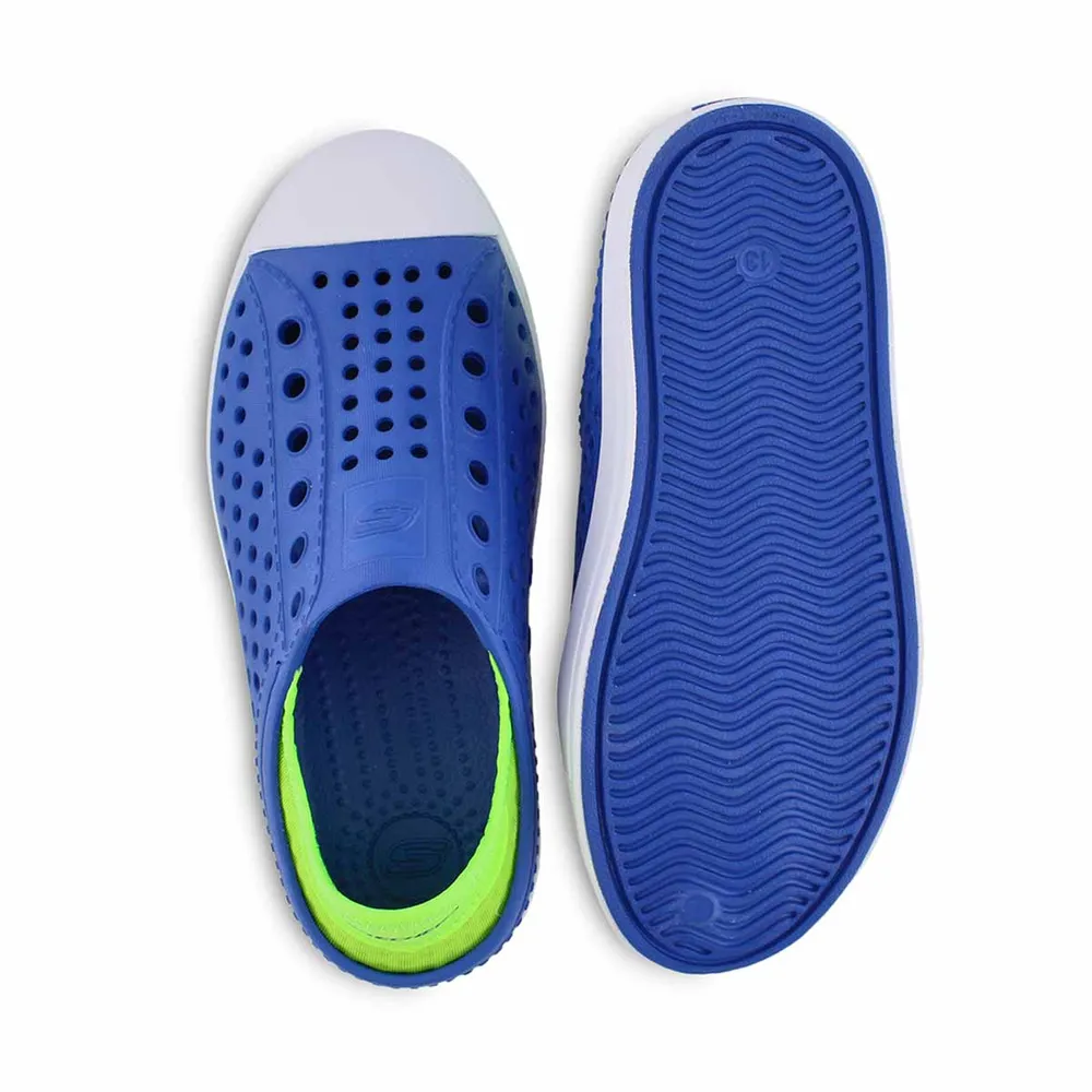 Boys Guzman Steps Aqua Surge Sneaker - Blue/Lime