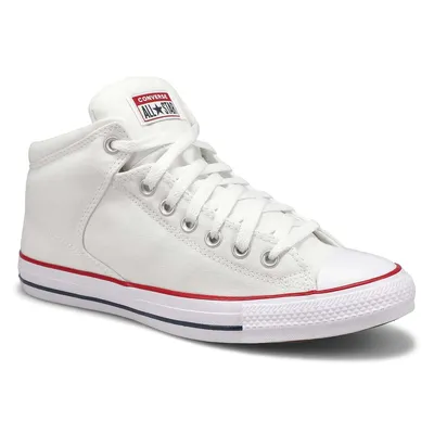 Mens Chuck Taylor All Star High Street Sneaker - White/Red