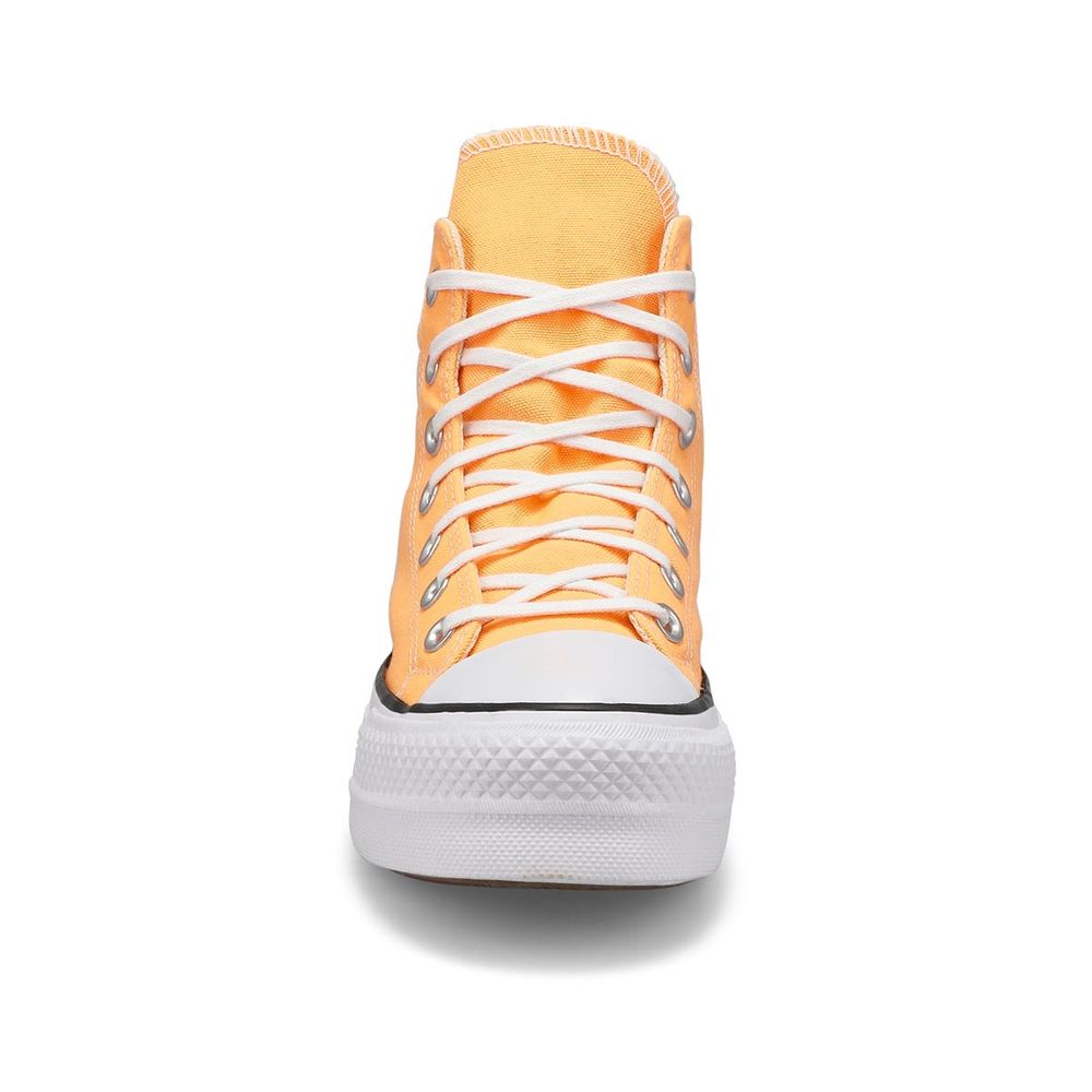 Womens Chuck Taylor All Star Lift Hi Top Platform Sneaker - Peach Beam