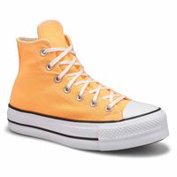 Womens Chuck Taylor All Star Lift Hi Top Platform Sneaker - Peach Beam