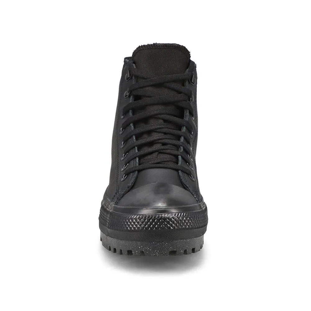 Mens Chuck Taylor All Star City Trek Waterproof Boot - Black/Black