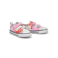 Infants Chuck Taylor All Star Nature In Bloom Sneaker - White/Sky/Pink