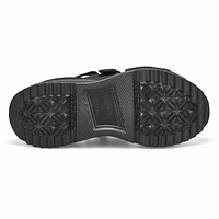 Womens Run Star Utility Platform Sandal - Black