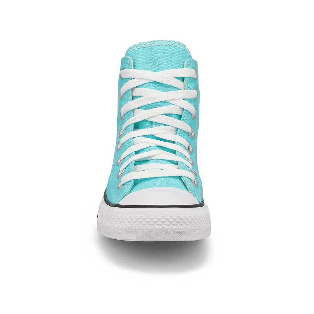 Womens ChuckTaylor All Star Hi Top Sneaker - Double Cyan