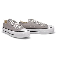 Womens Chuck Taylor All Star Lift Platform Sneaker- Neutral/White