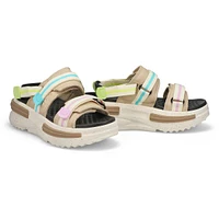 Womens Run Star Utility Platform Sandal - Nutty Granola/Citrus/Lilac