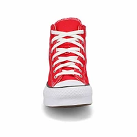 Kids Chuck Taylor All Star Eva Lift Hi Top Platform Sneaker -  Red/White/Black