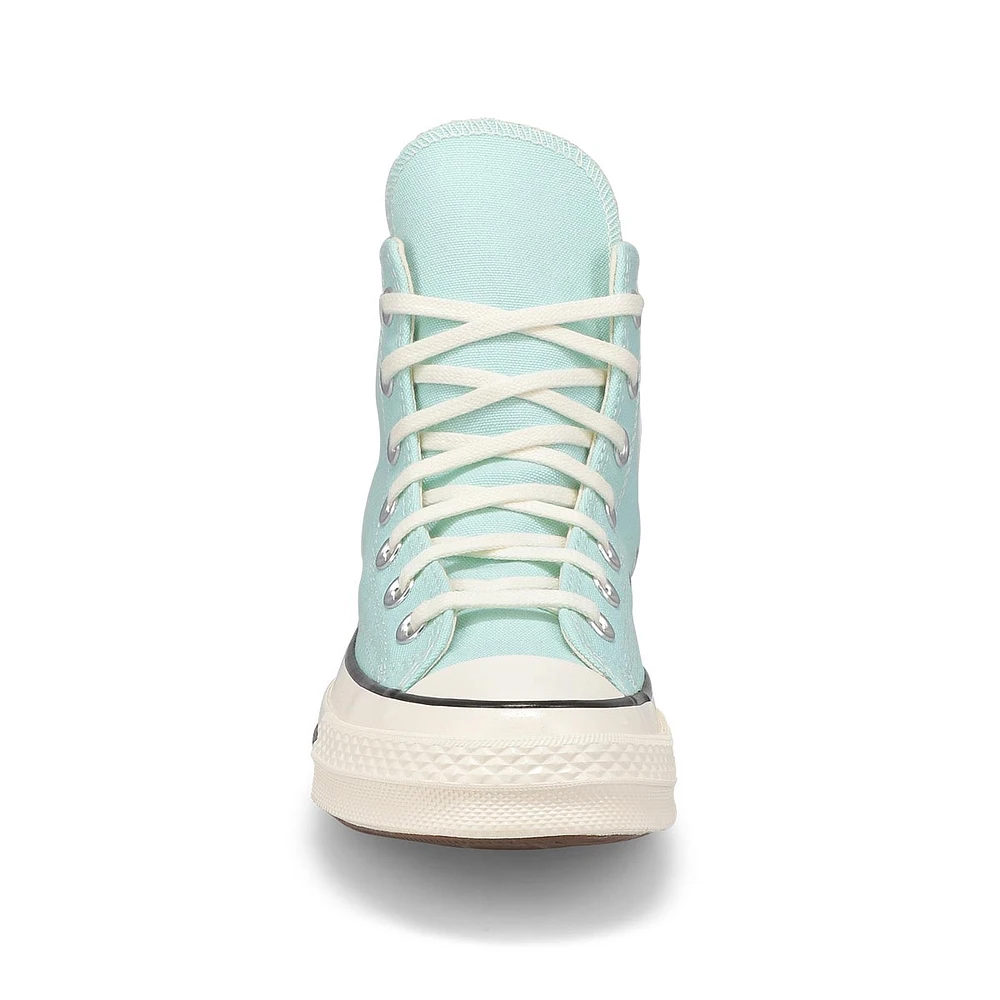 Womens Chuck 70 Hi Top Sneaker - Polar Beam/Egret/Black