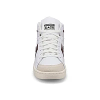 Mens Pro Blaze Classic 90s Sport Hi Top Sneaker - White/Bloodstone/Black