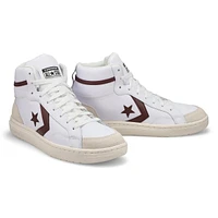 Mens Pro Blaze Classic 90s Sport Hi Top Sneaker - White/Bloodstone/Black