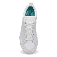 Boys Pro Blaze Leather Sneaker - White/White