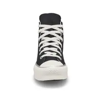 Girls Chuck Taylor All Star EVA Lift BEMY2K Hi Top Sneaker - Black/White