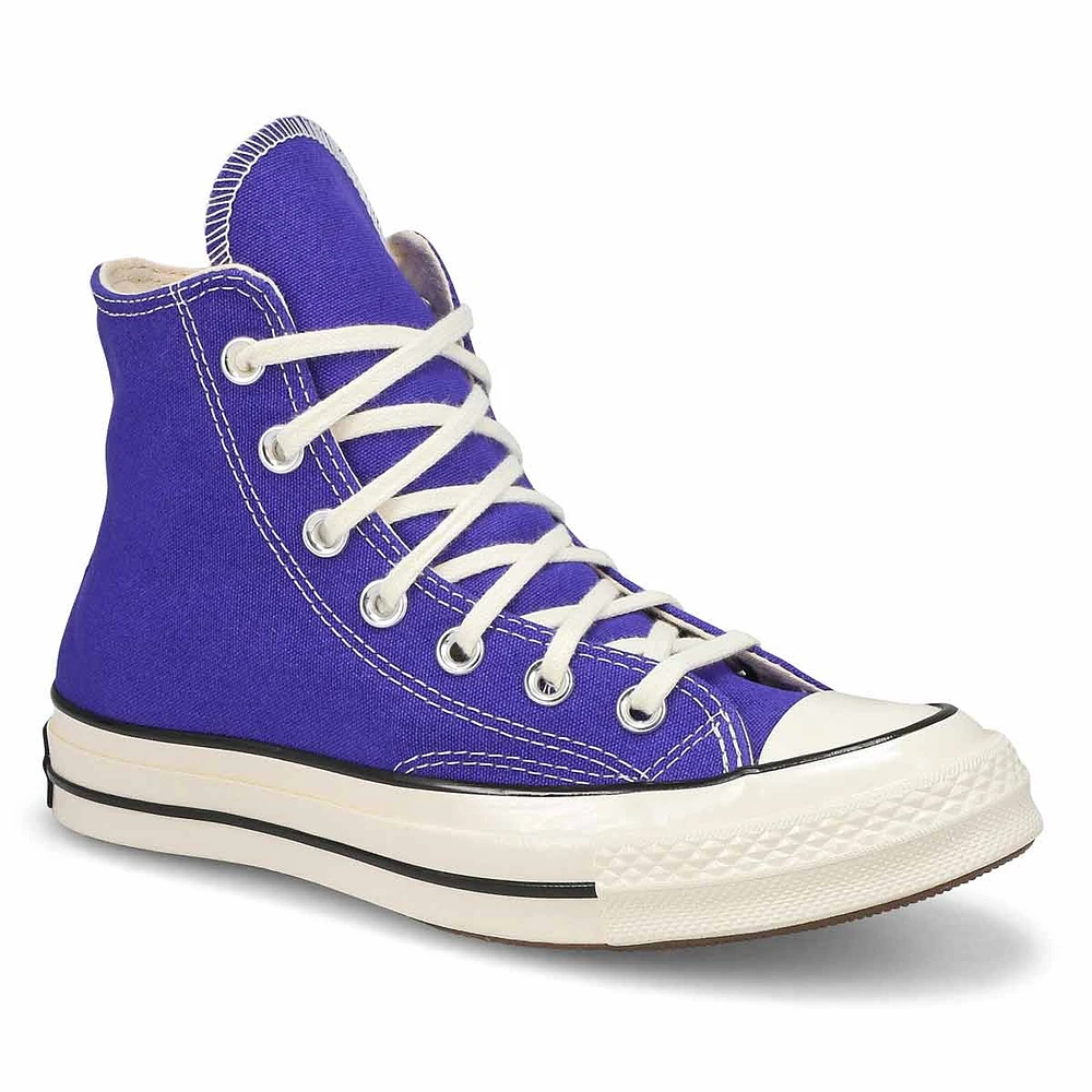 Womens Chuck 70 Canvas Hi Top Sneaker - Night Indigo/Egret/Black