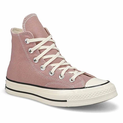 Womens  Chuck 70 Canvas Hi Top Sneaker - Bite The Dust/Egret/Black