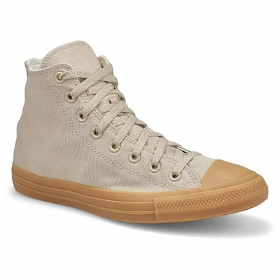 Mens Chuck Taylor All Star Out On The Terrace Hi Top Sneaker - Beach Stone/Vintage White/Gum