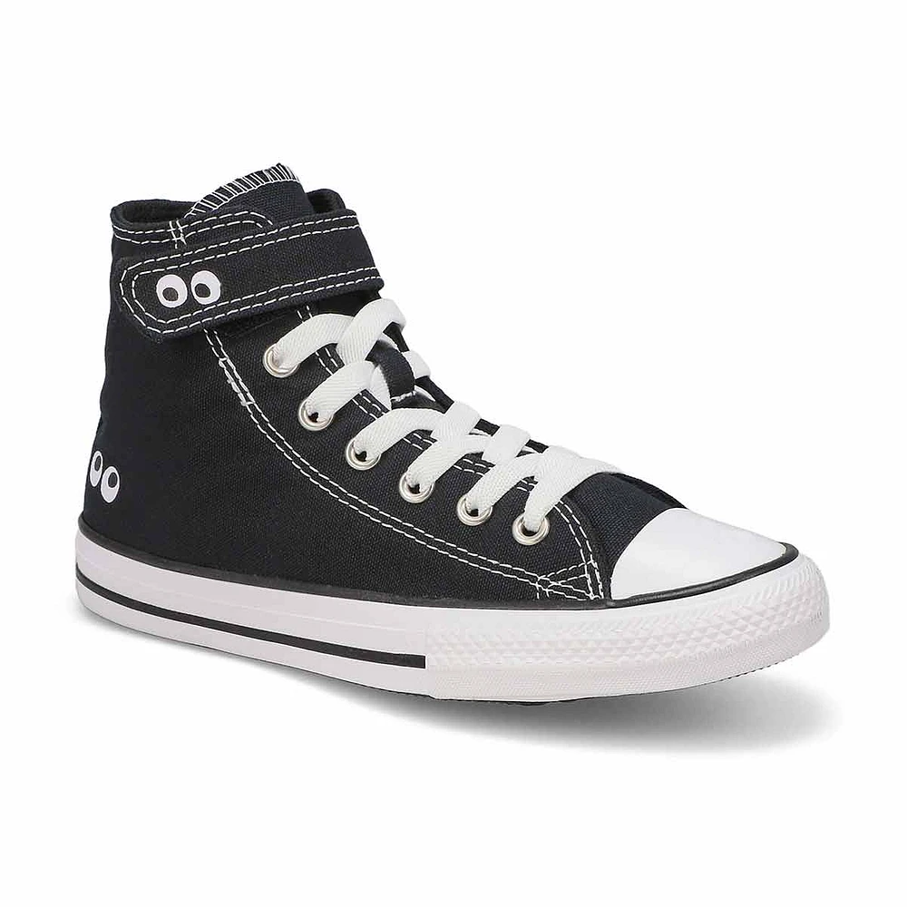 Kids  Chuck Taylor All Star 1V Sketch Pack Sneaker - Black/White/Black