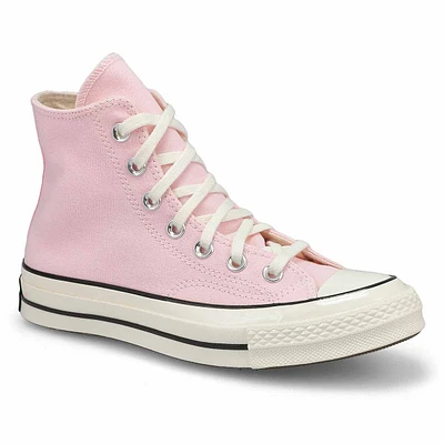 Womens Chuck 70 Hi Top Sneaker - Pink Frosting/Egret/Black