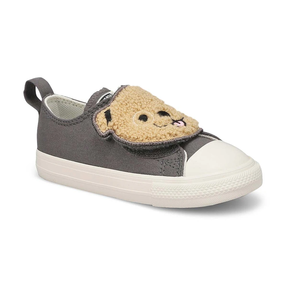 Infants  Chuck Taylor All Star Sherpa Bear Easy-On Sneaker - Sharkskin/Warm Quarry/Egret