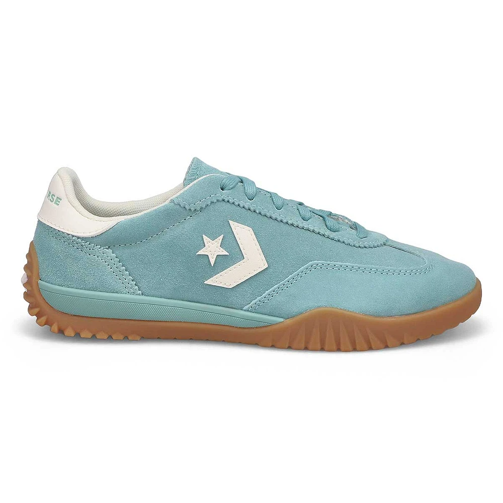 Womens Run Star Trainer Lace Up Sneaker - Vernal Pool/Egret/Light Brown