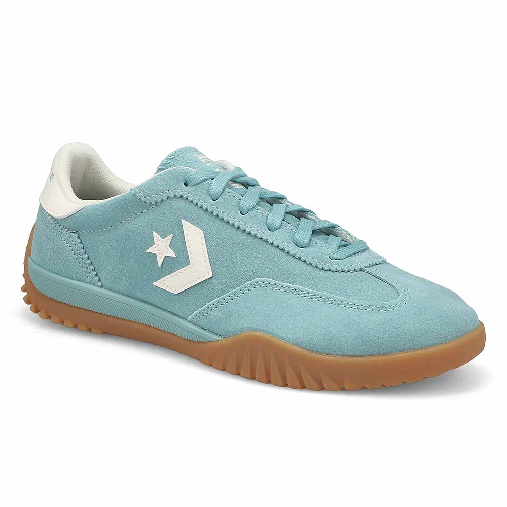 Womens Run Star Trainer Lace Up Sneaker - Vernal Pool/Egret/Light Brown