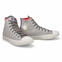 Womens Chuck Taylor All Star Megatron Hi Top Sneaker - Black/Grey/Court Purple