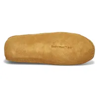 Mens Ace Suede Fur Lined SoftMocs - Chestnut