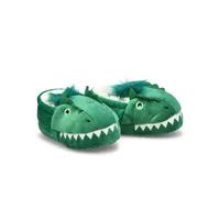 Infants Alligator Slipper Bootie - Green