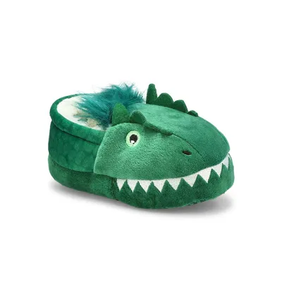 Infants Alligator Slipper Bootie - Green