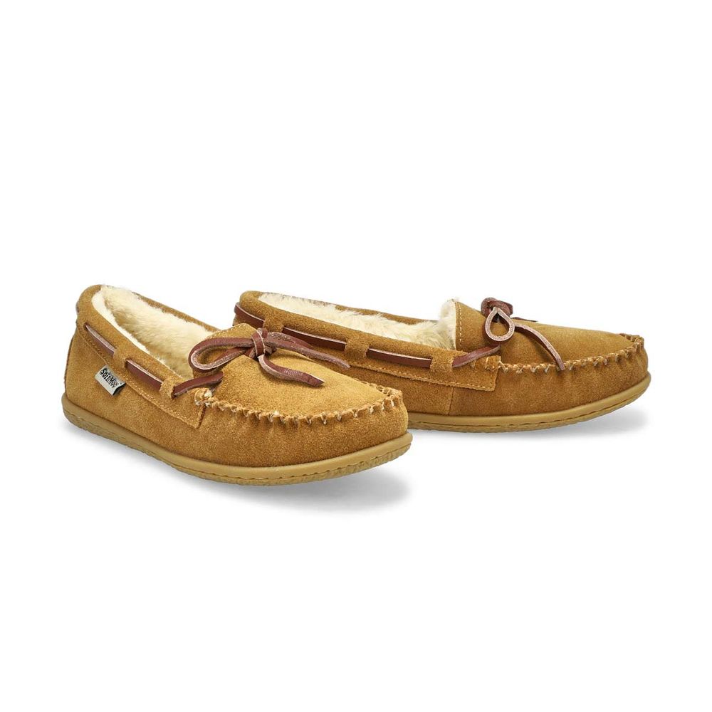 Girls Bali Jr Ballerina SoftMocs - Chestnut