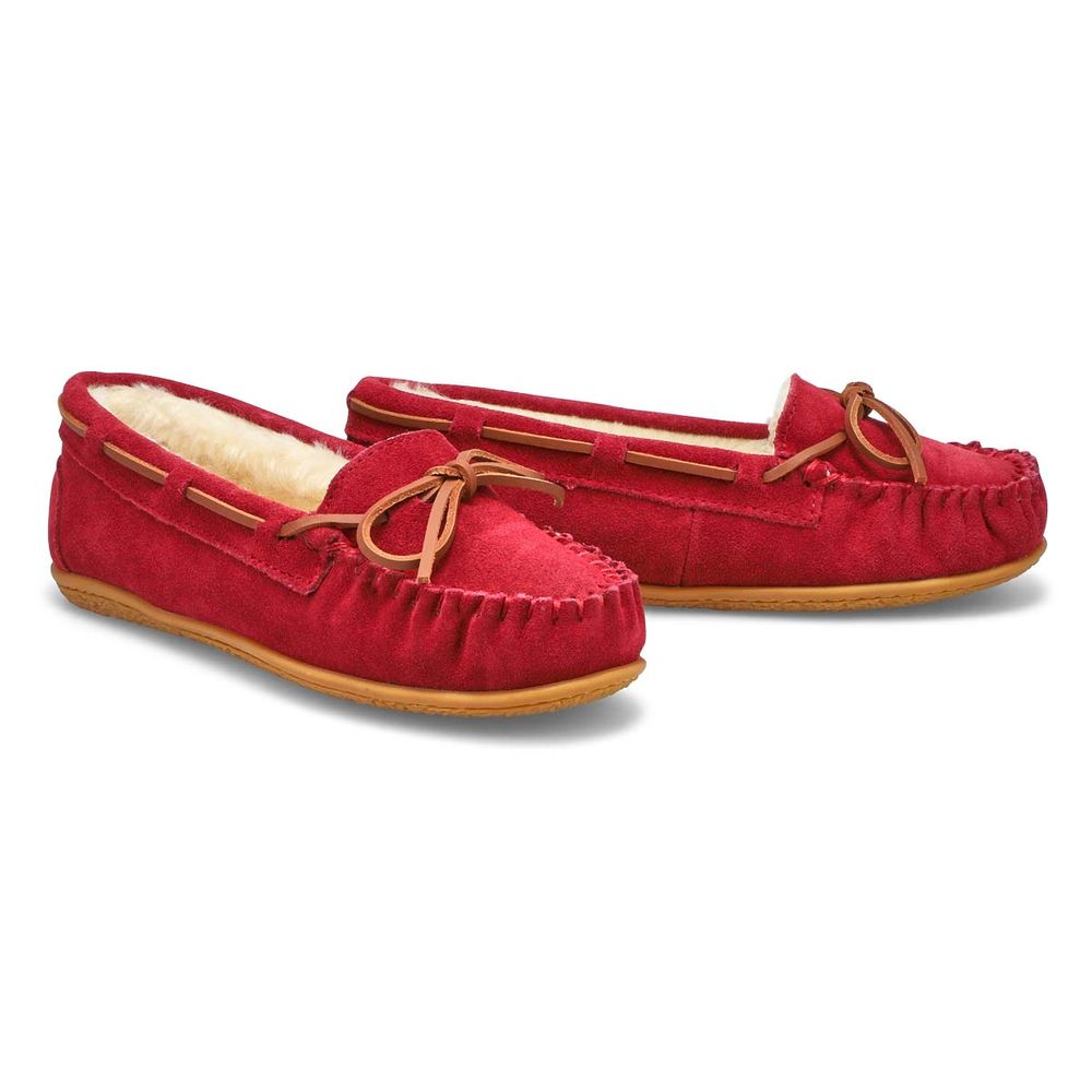 Womens Bali Supreme Ballerina SoftMocs - Burgandy