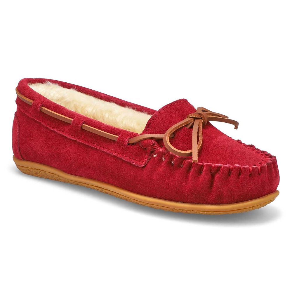 Womens Bali Supreme Ballerina SoftMocs - Burgandy