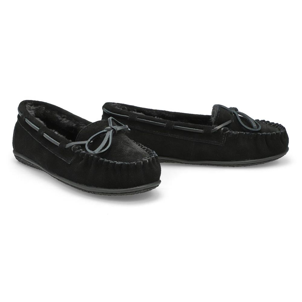 Womens Bali Supreme Ballerina SoftMocs- Black/Black