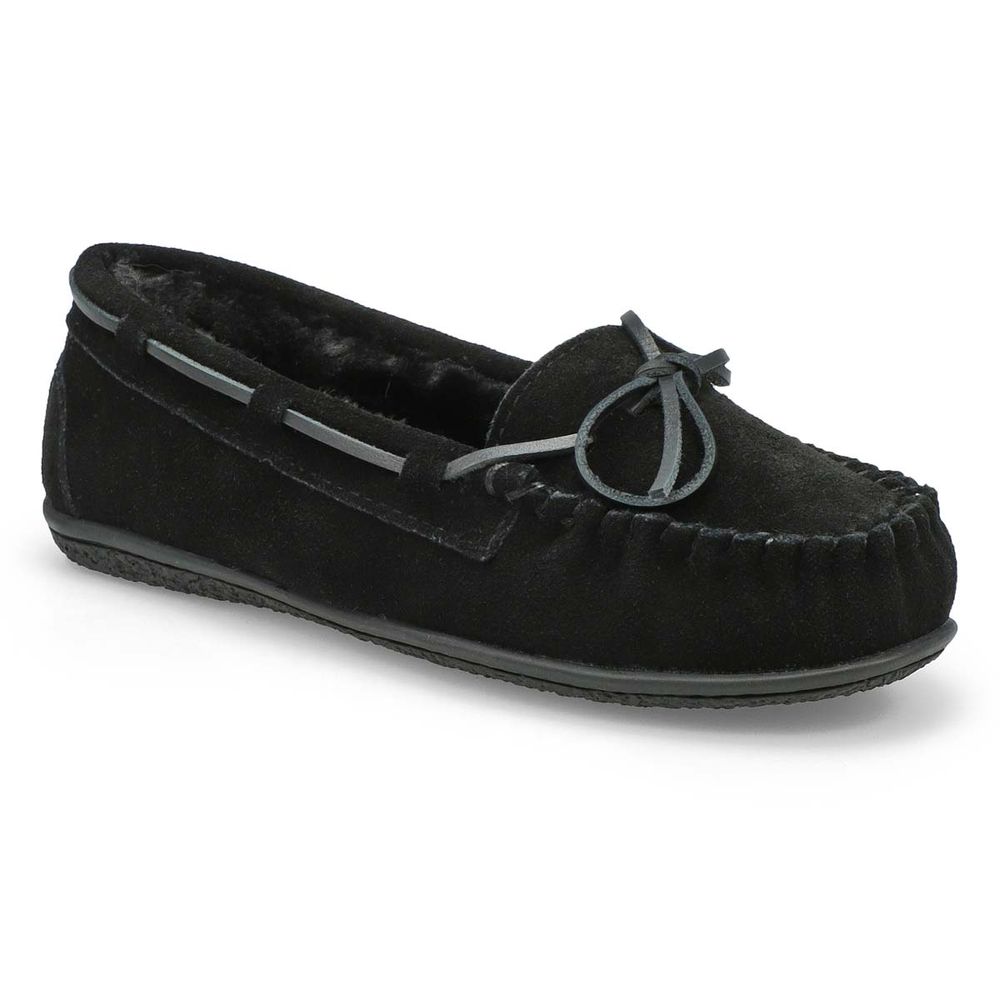 Womens Bali Supreme Ballerina SoftMocs- Black/Black