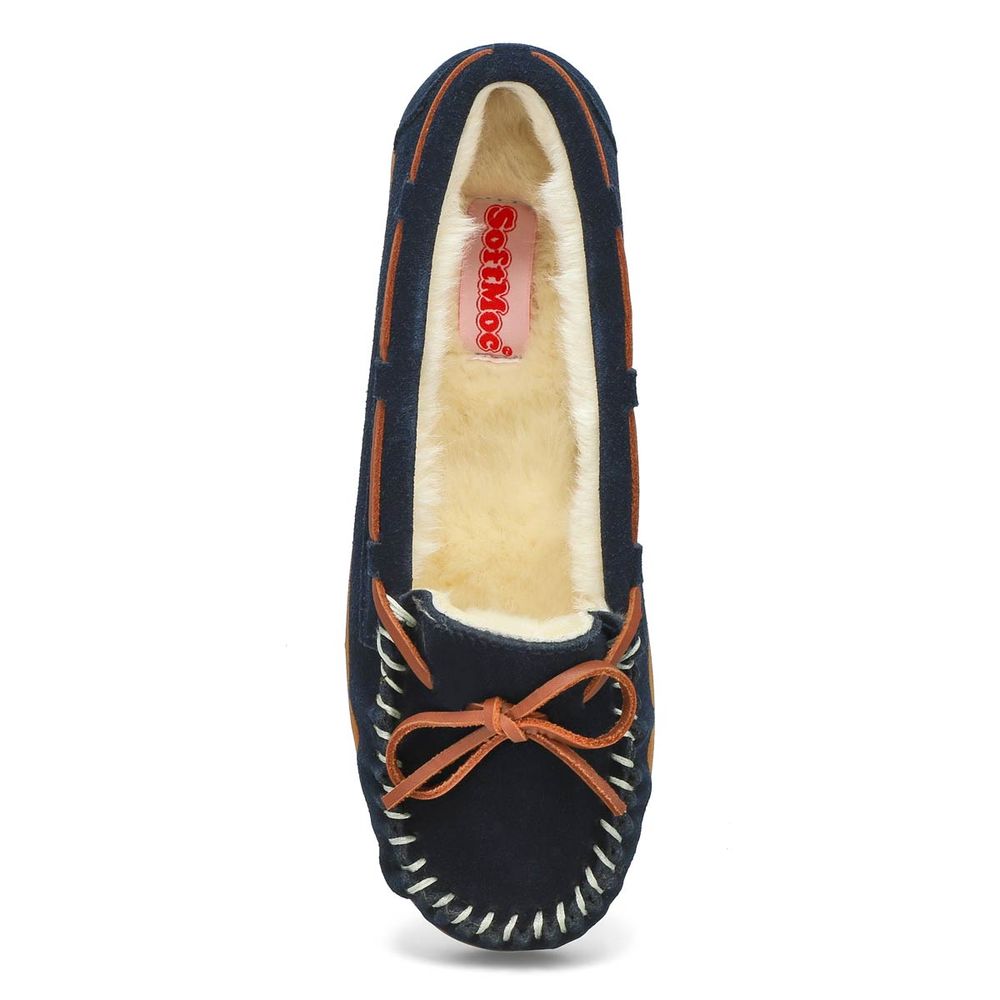 Womens Bali Supreme Ballerina SoftMocs - Navy