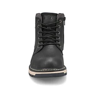 Mens Barrett Lace Up Ankle Boot - Black