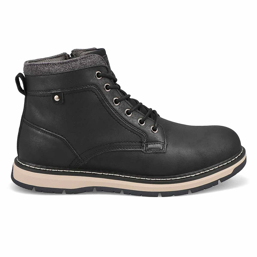 Mens Barrett Lace Up Ankle Boot - Black