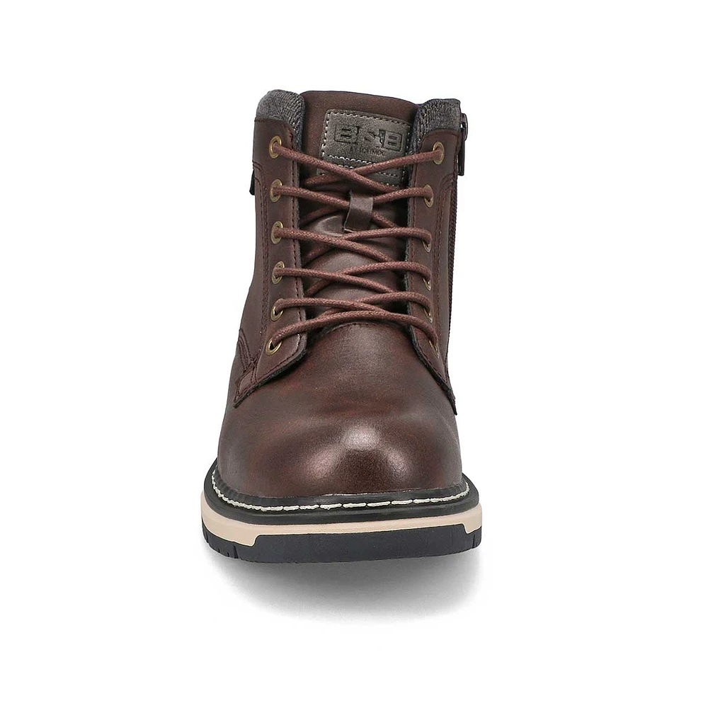 Mens Barrett Lace Up Ankle Boot - Brown