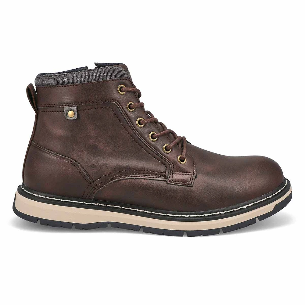 Mens Barrett Lace Up Ankle Boot - Brown