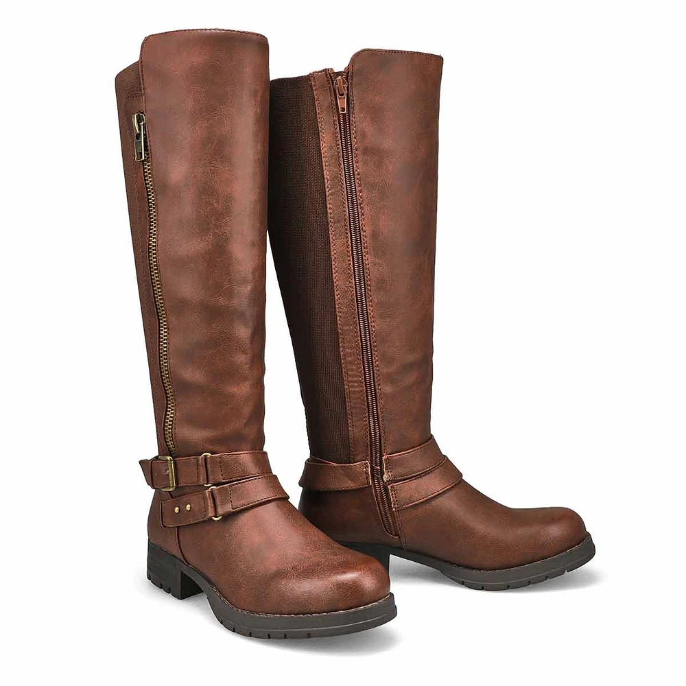 Womens Bonnie Tall Riding Boot - Dark Brown